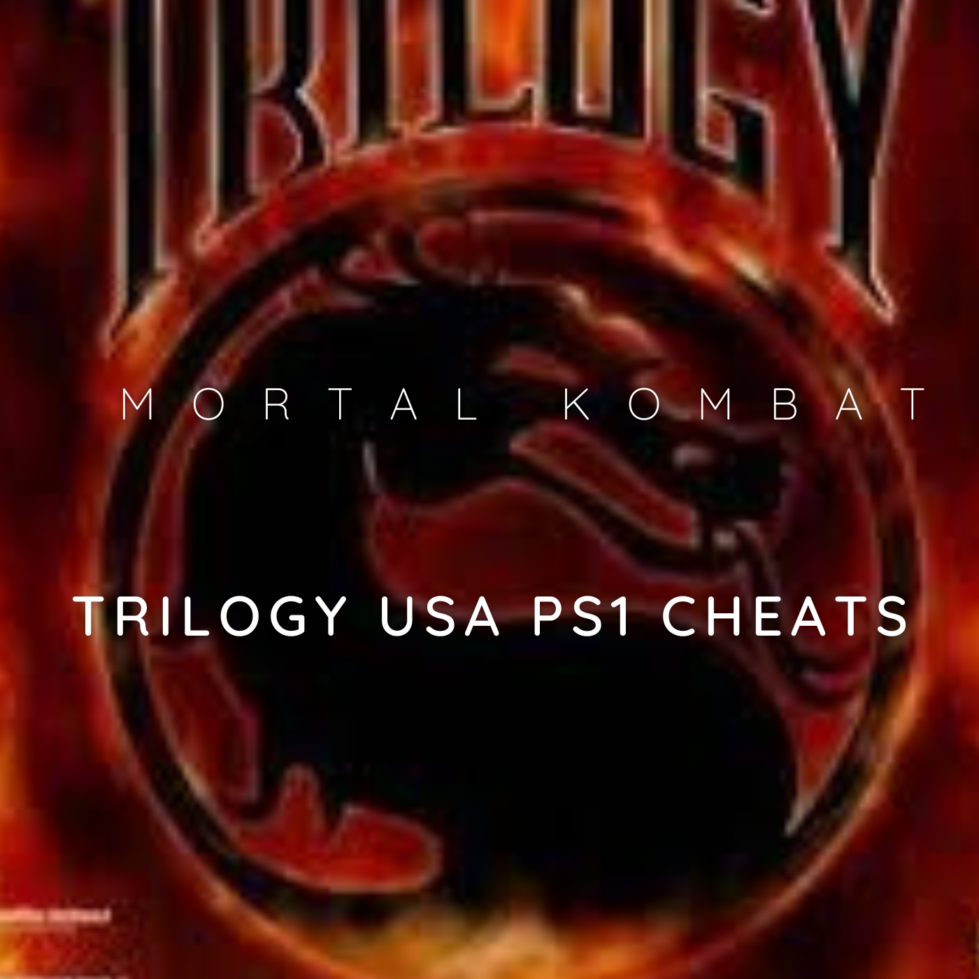 mortal kombat trilogy usa ps1 cheats