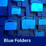 Blue Folders