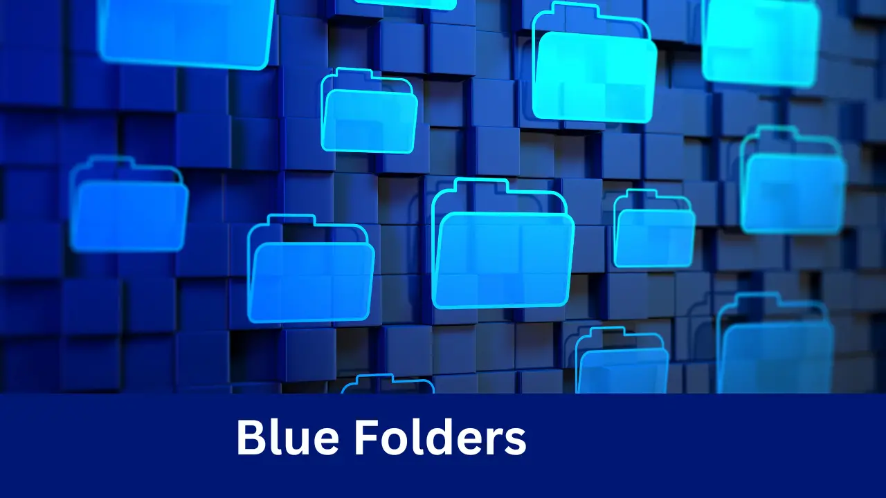 Blue Folders