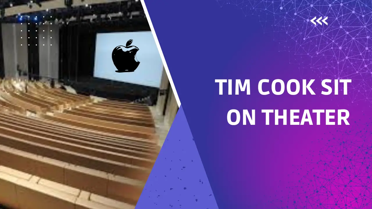 tim cook sit on theater