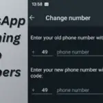 WhatsApp warming up numbers